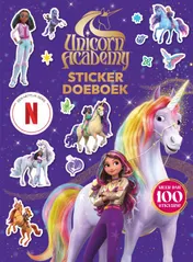 Omslag van Unicorn Academy sticker doeboek