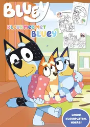 Omslag van Kleur mee met Bluey