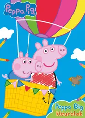 Omslag van Peppa Big kleurblok