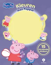Omslag van Kleuren met Peppa Pig glow in the dark