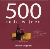 Omslag van 500 rode wijnen