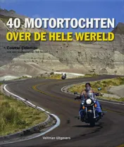Omslag van 40 motortochten over de hele wereld