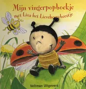 Omslag van Mijn vingerpopboekje met Lisa het lieveheersbeestje