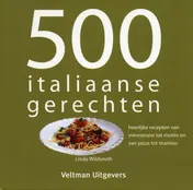 Omslag van 500 Italiaanse gerechten