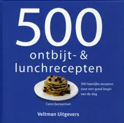 Omslag van 500 ontbijt- en lunchrecepten