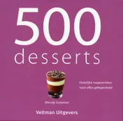 Omslag van 500 Desserts