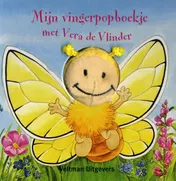 Omslag van Mijn vingerpopboekje met Vera de Vlinder
