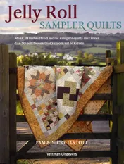 Omslag van Jelly Roll sampler quilts