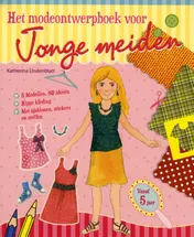 Omslag van Het modeontwerpboek voor jonge meiden