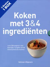 Omslag van Koken met 3 & 4 ingredienten