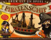 Omslag van Druk uit en speel piratenschip