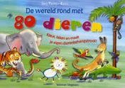 Omslag van De wereld rond met 80 dieren