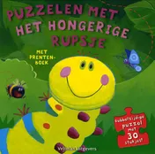 Omslag van Puzzelen met het hongerige rupsje
