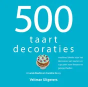 Omslag van 500 taartdecoraties