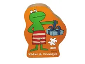 Omslag van Puzzel kikker en vriendjes verjaardagsfeestje