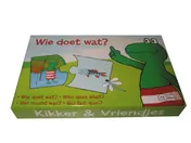 Omslag van Kikker en vriendjes: wie doet wat?