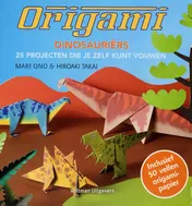 Omslag van Origami: dinosauriers