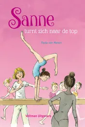 Omslag van Sanne turnt zich naar de top