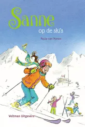 Omslag van Sanne op de ski's