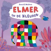 Omslag van Elmer en de kleuren