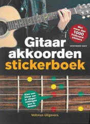 Omslag van Gitaarakkoorden stickerboek