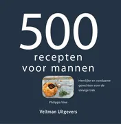 Omslag van 500 recepten voor mannen