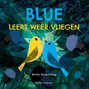 Omslag van Blue leert weer vliegen