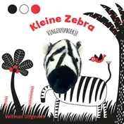 Omslag van Vingerpopboekje Kleine Zebra