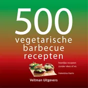 Omslag van 500 vegetarische barbecuerecepten