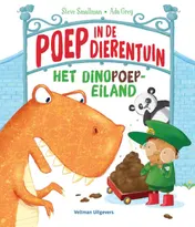 Omslag van Poep in de dierentuin, Het Dinopoepeiland