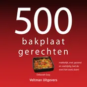 Omslag van 500 bakplaatgerechten