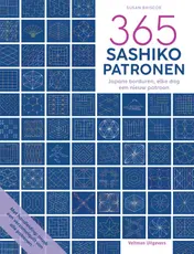 Omslag van 365 sashiko-patronen