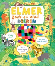Omslag van Elmer zoek en vind - dieren