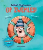 Omslag van Robbie Regenworm op zwemles!
