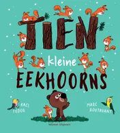 Omslag van Tien kleine eekhoorns