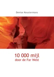 Omslag van 10 000 mijl door de Far West