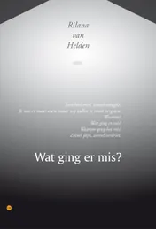 Omslag van Wat ging er mis?