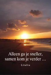 Omslag van Alleen ga je sneller, samen kom je verder...
