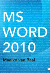 Omslag van MS Word 2010
