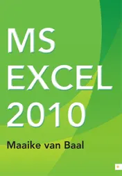 Omslag van MS Excel 2010