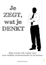 Omslag van Je ZEGT, wat je DENKT