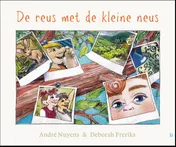 Omslag van De reus met de kleine neus