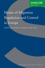Omslag van Modes of Migration Regulation and Control in Europe