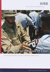 Omslag van From War to the Rule of Law