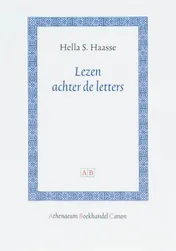 Omslag van Lezen achter de letters