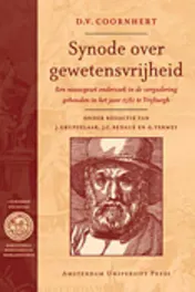 Omslag van Synode over gewetensvrijheid