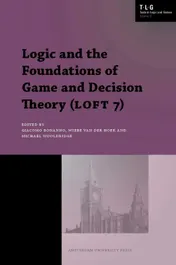 Omslag van Logic and the Foundations of Game and Decision Theory (LOFT 7)