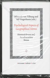 Omslag van Psychological Aspects of Geographical Moves