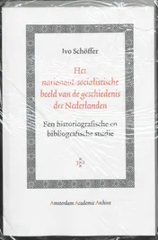 Omslag van Het nationaal-socialistische beeld van de geschiedenis der Nederlanden