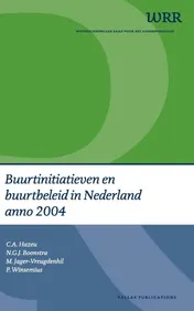 Omslag van Buurtinitiatieven en buurtbeleid in Nederland anno 2004